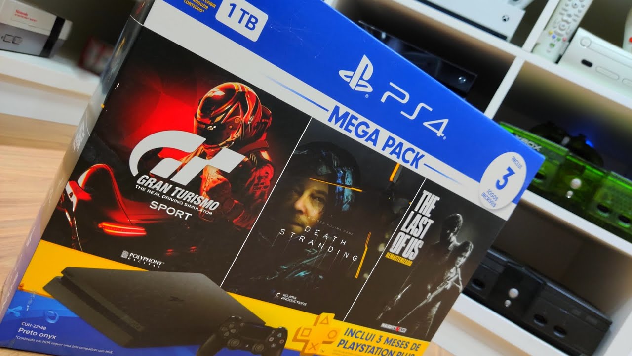 NOVO BUNDLE PS4 SLIM NACIONAL