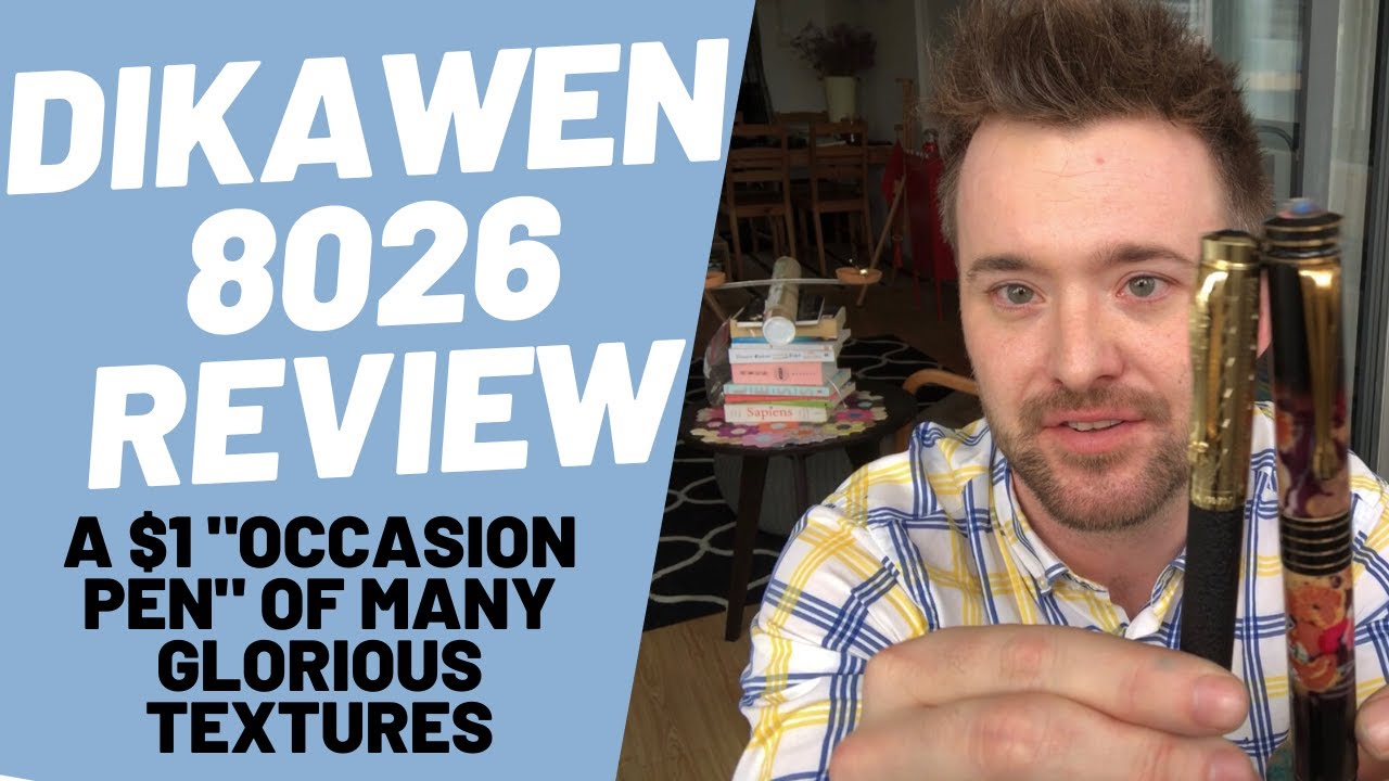 DIKAWEN 8026 REVIEW (PLUS BONUS DIY FOUNTAIN PEN SCALE TUTORIAL!!)