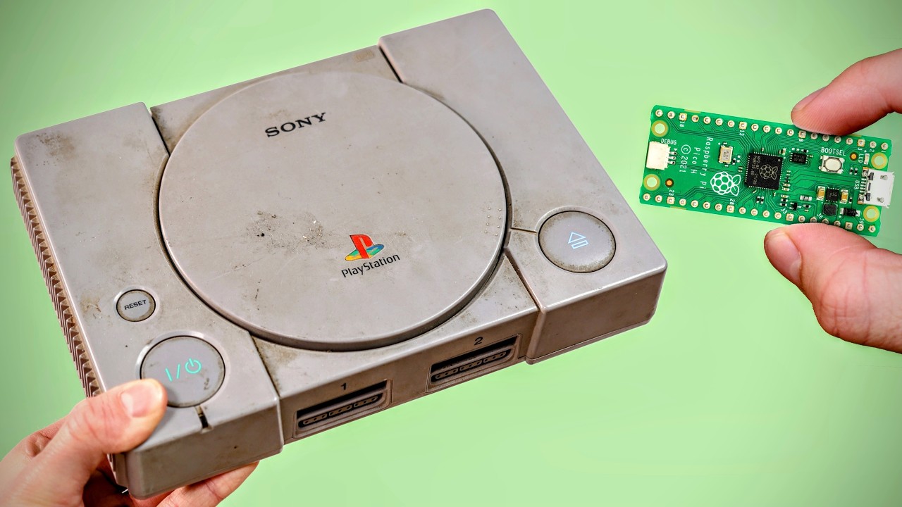 I Built the Ultimate PlayStation One from Junk