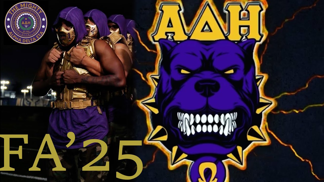 The MIGHTY ADH Chapter Fall '25 Probate-Omega Psi Phi