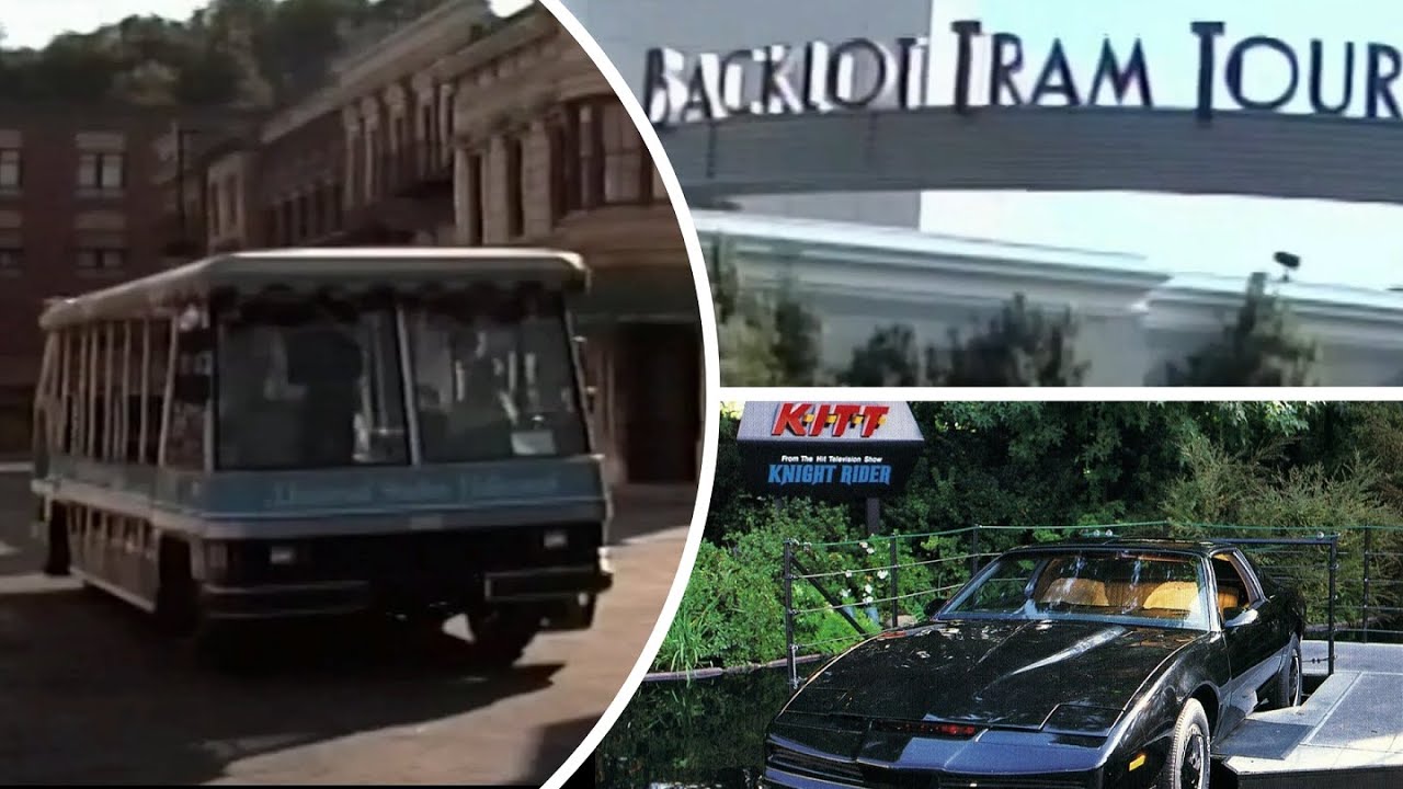 Backlot Tram Tour at Universal Studios Hollywood-October 19th 1996-Universal City, California