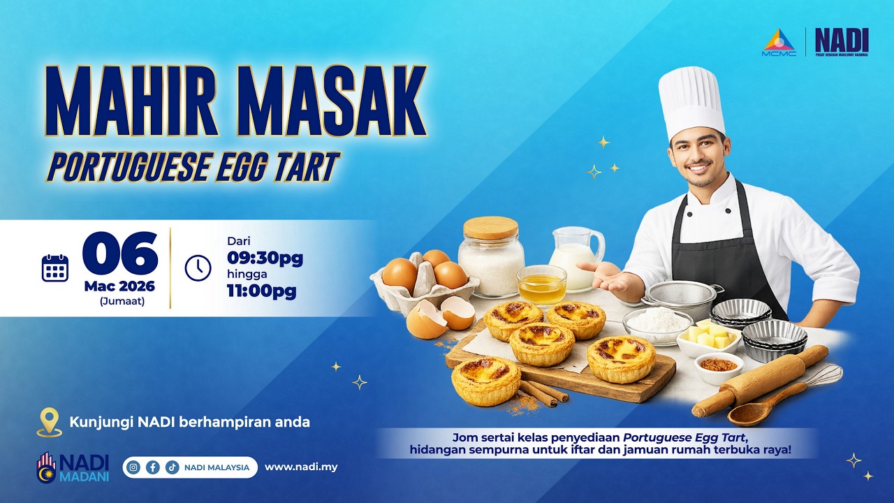 MAHIR MASAK - CARA PEMBUATAN PORTUGUESE EGG TART