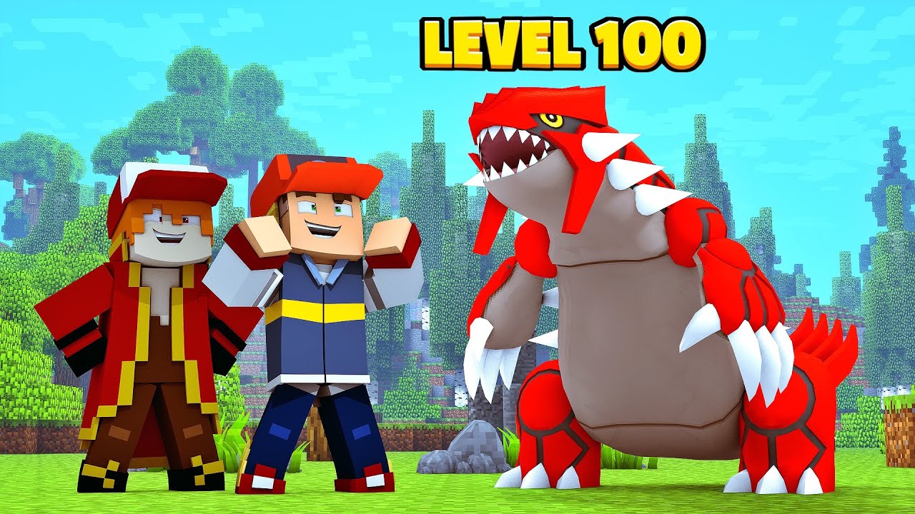 Minecraft: ELE ME DEU UM POKEMON LEVEL 100  - POKEMON #25 ‹ PORTUGAPC GAMES ›
