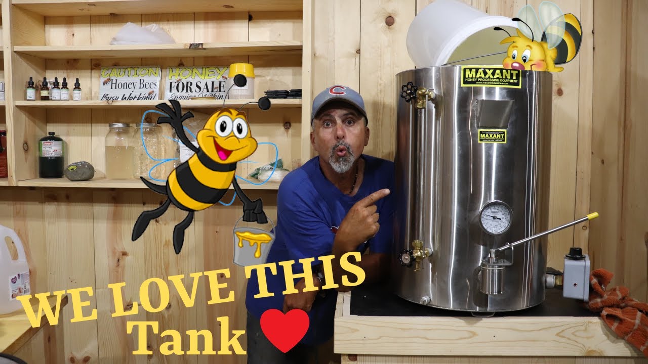Using The Maxant 16 Gallon Bottling Tank And Bottling Your Jars Of Honey ( Jan 2021 )