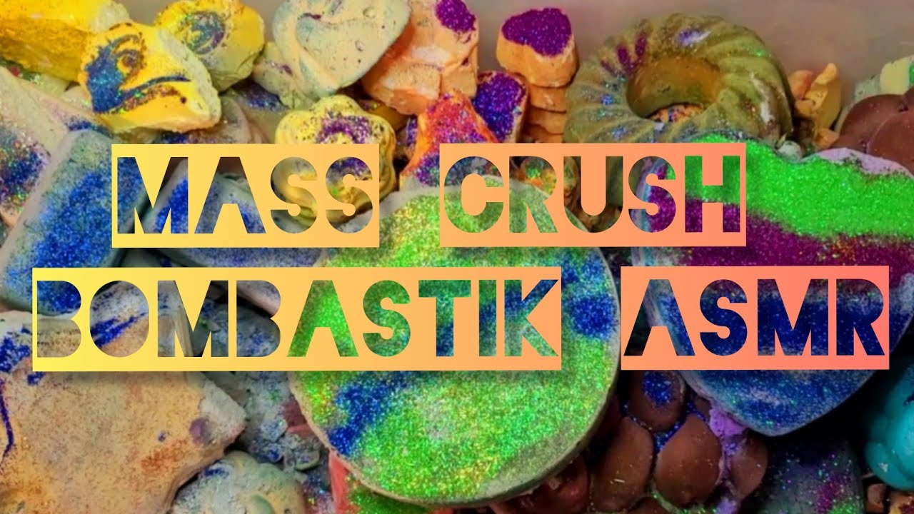 💥 Mass Crush 💥#asmr #asmrcommunity #asmrsounds  #gymchalk