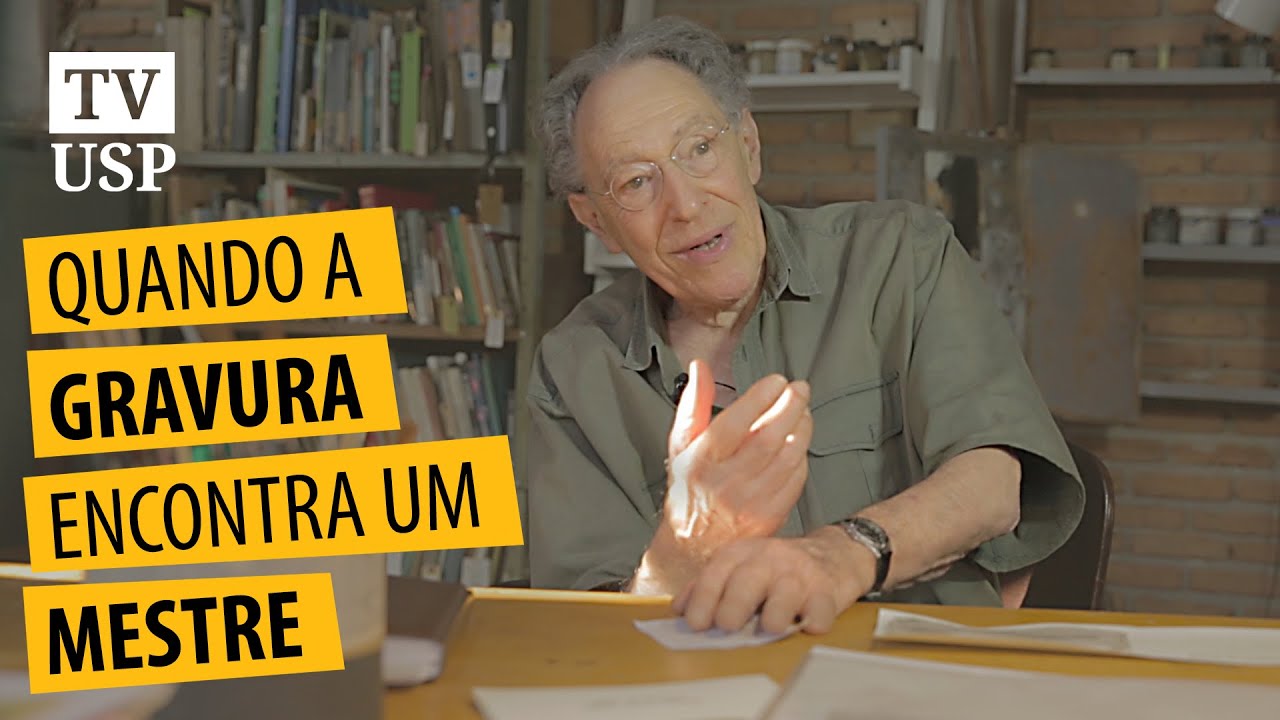Quando a gravura encontra um mestre #MestresdaUSP