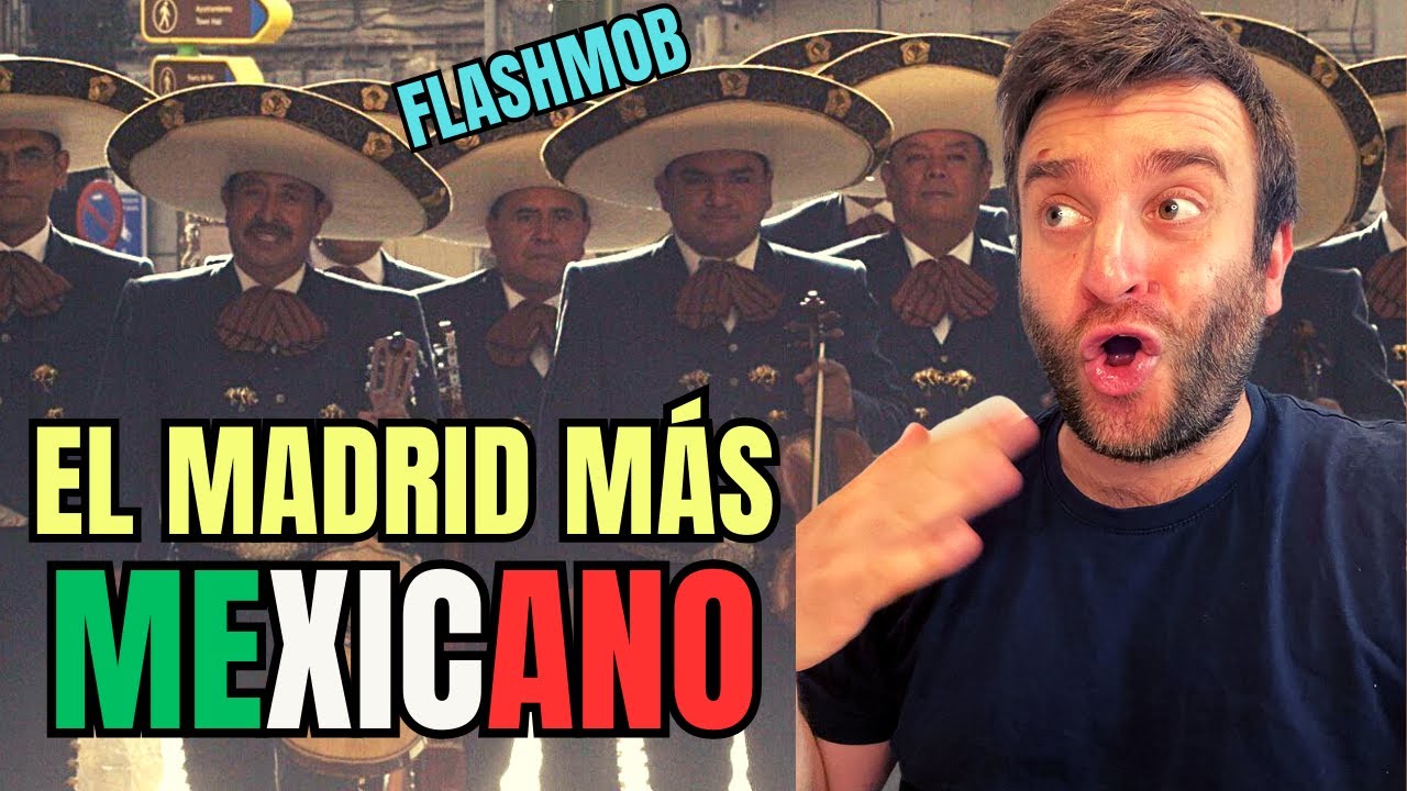 ENLOQUECE MADRID!!!😱 | MARIACHI SORPRENDE con FLASHMOB en Plaza Mayor (Madrid) | REACCIÓN y ANÁLISIS