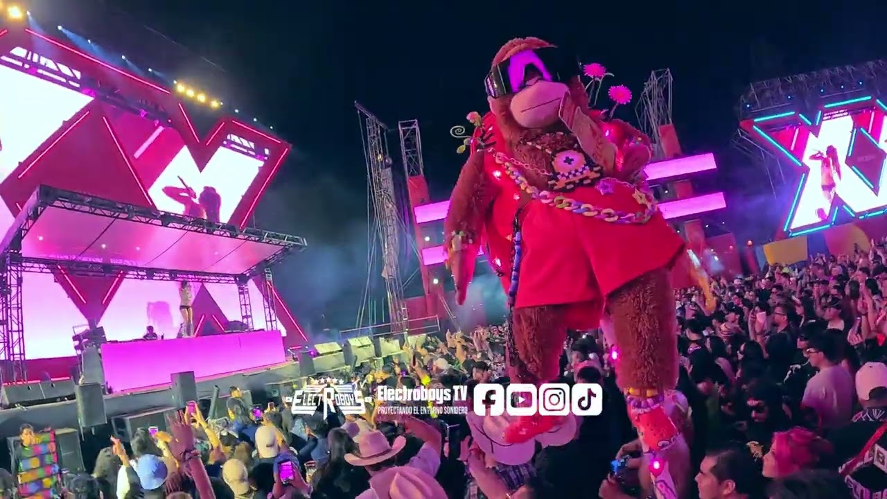 El Mejor Totem Del EDC México 2026 #edc #electroboys_tv #dj
