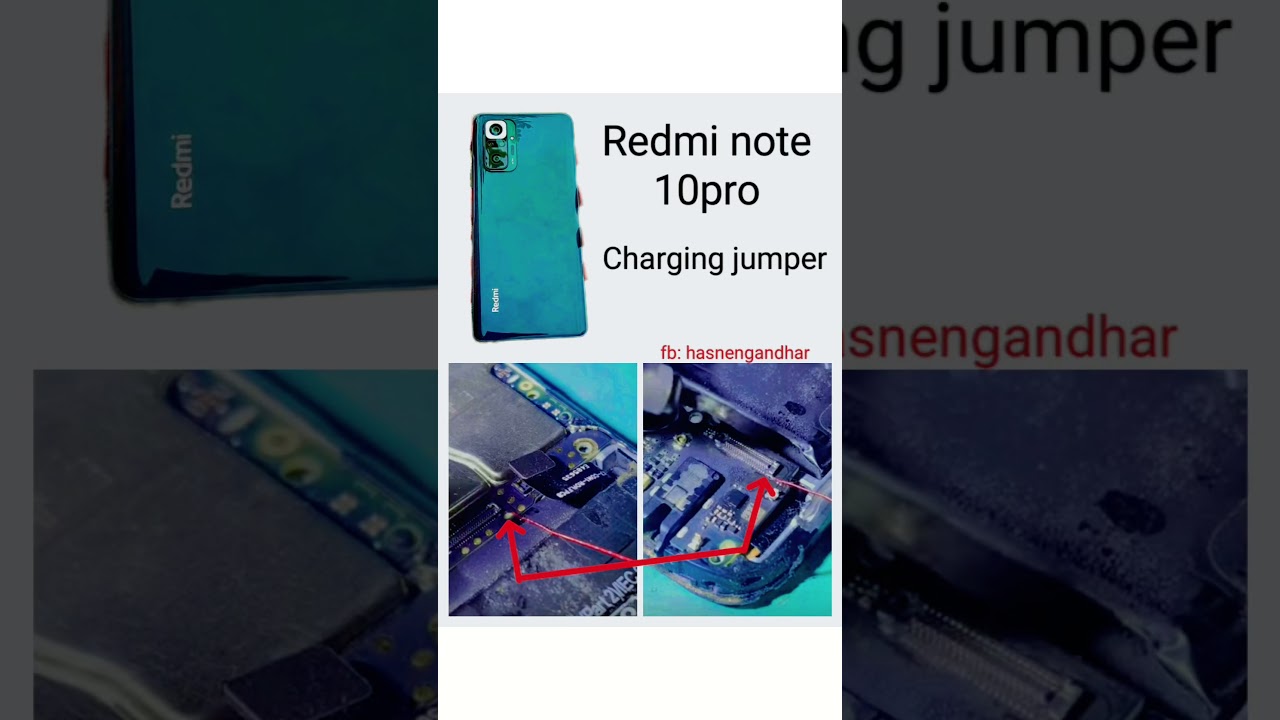 redmi note 10pro charging amp 0.6stuck jumper solution ✅