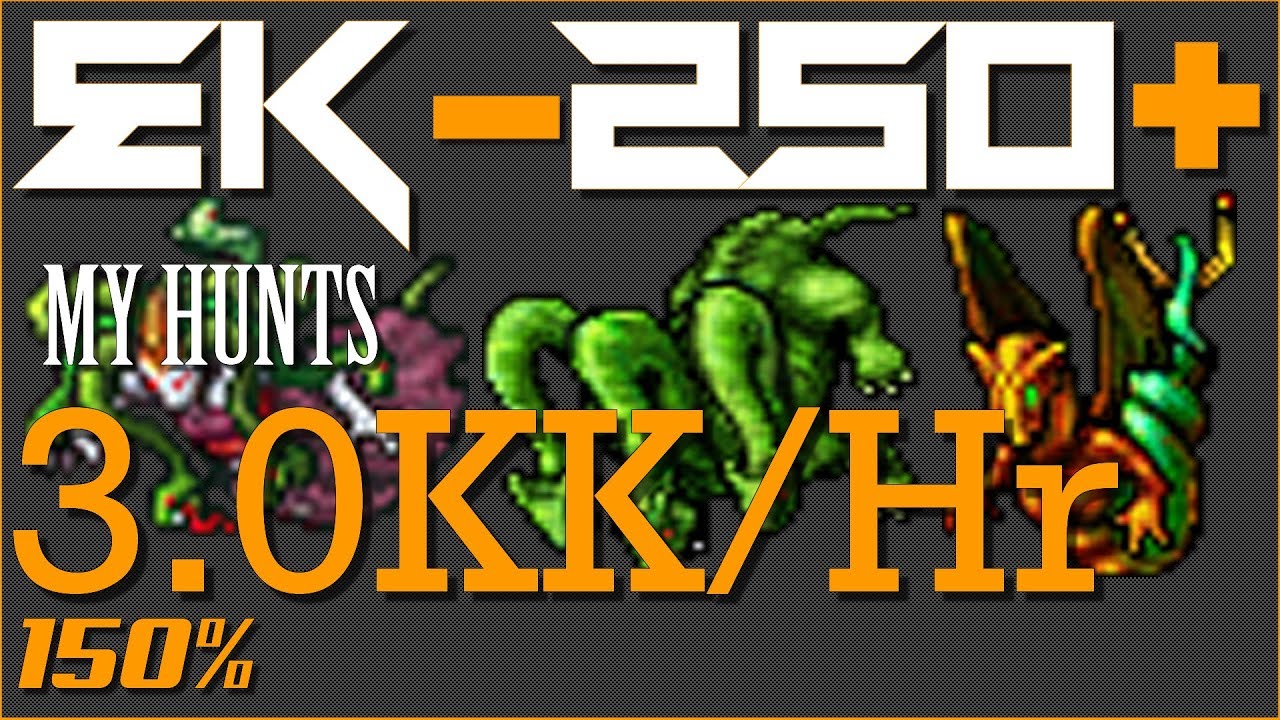 MY HUNTS : EK274 3KK HR SOLO | TASK + BESTIARY + RUSH BAIXA SKILL ALTA XP