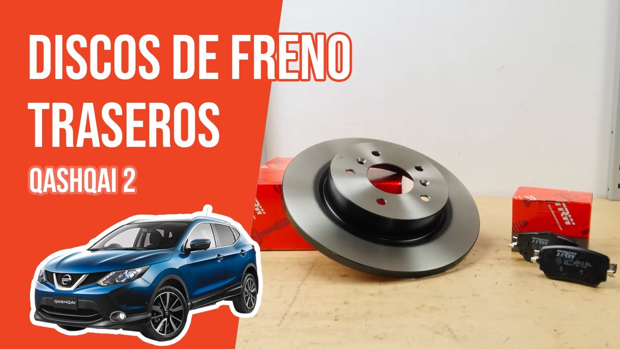 Cómo cambiar los discos y las pastillas de freno traseros Qashqai 2  🚗