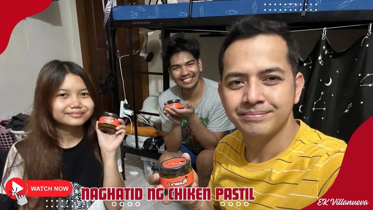NAGHATID NG CHIKEN PASTIL SA MGA PAMANGKIN