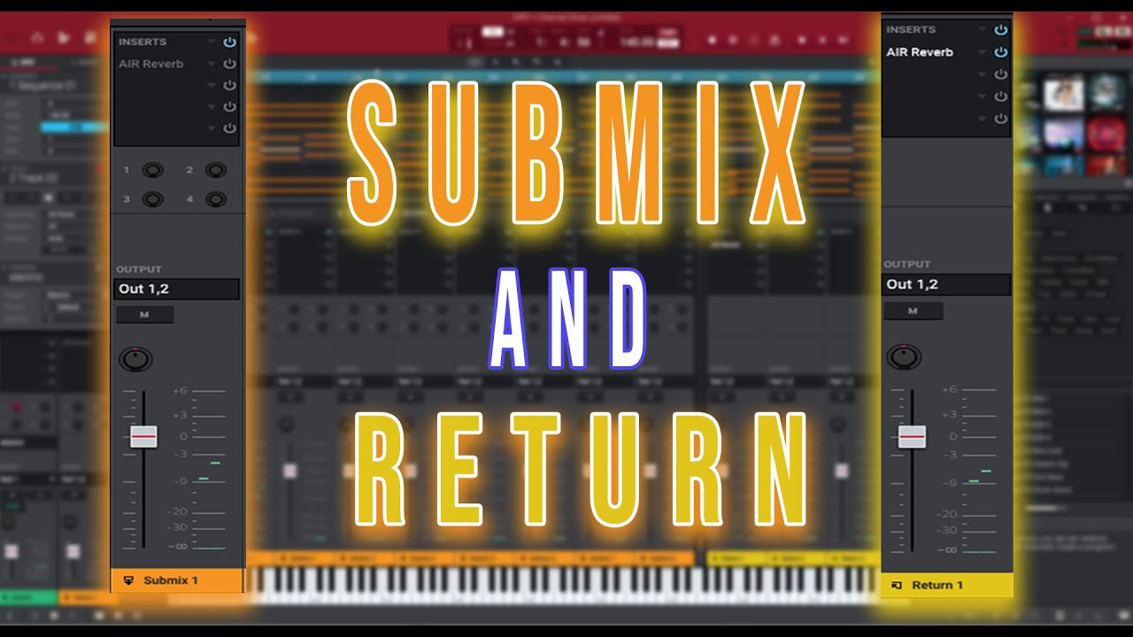 MPC Software Submix & Return how does it work Simple