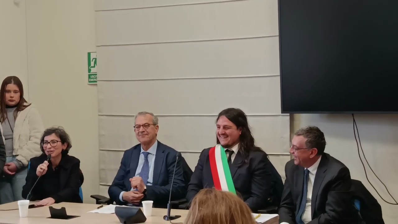 Inaugurazione Belvedere la sopraintendente Arch. Paola Ricciardi.