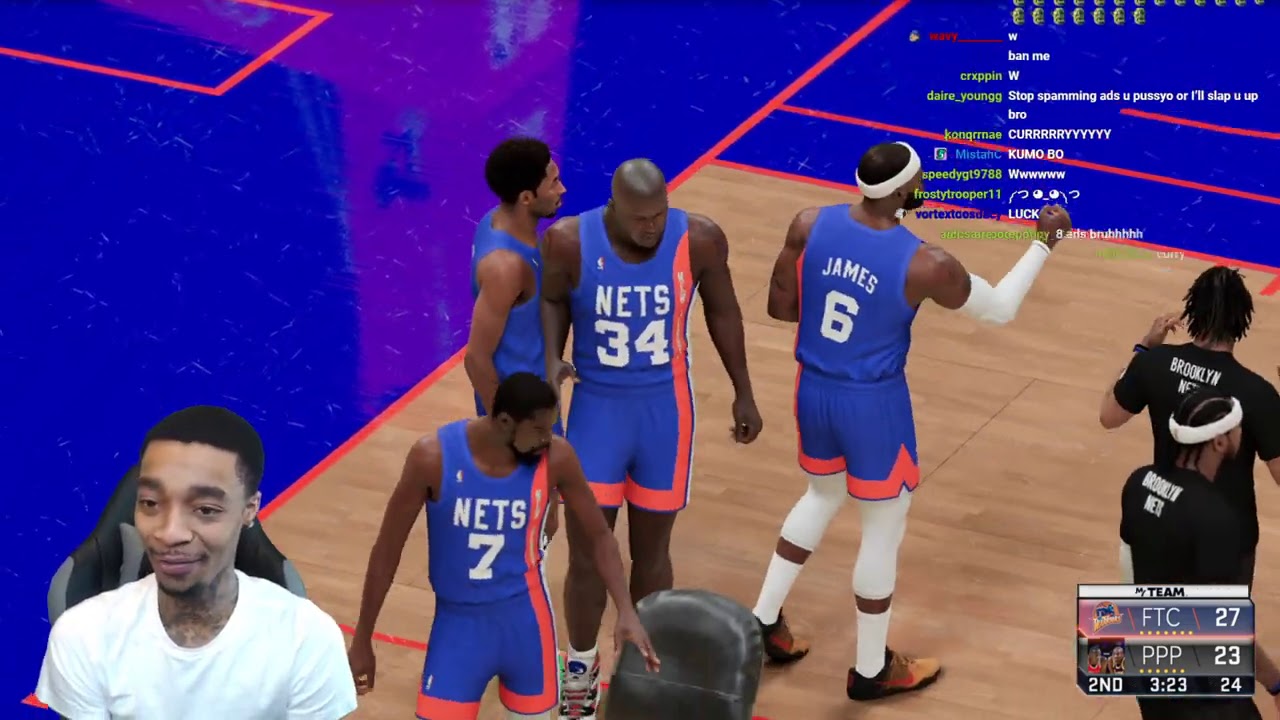 FlightReacts SHATTERS his 5th PS5 Controller after his NEW $8,000 team W/ KD & Shaq did this... 2K21