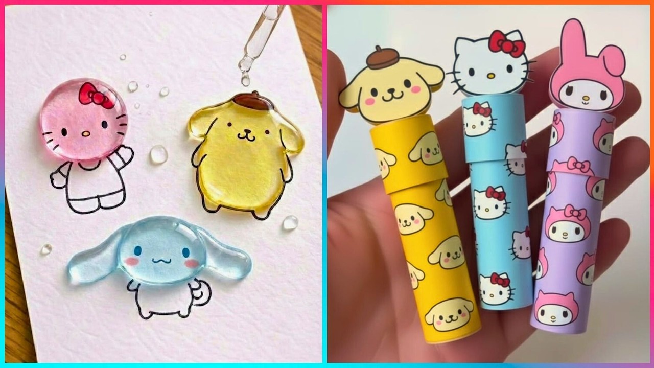 Милые идеи с Hello Kitty & Sanrio которые находятся на новом уровне. ▶ 7