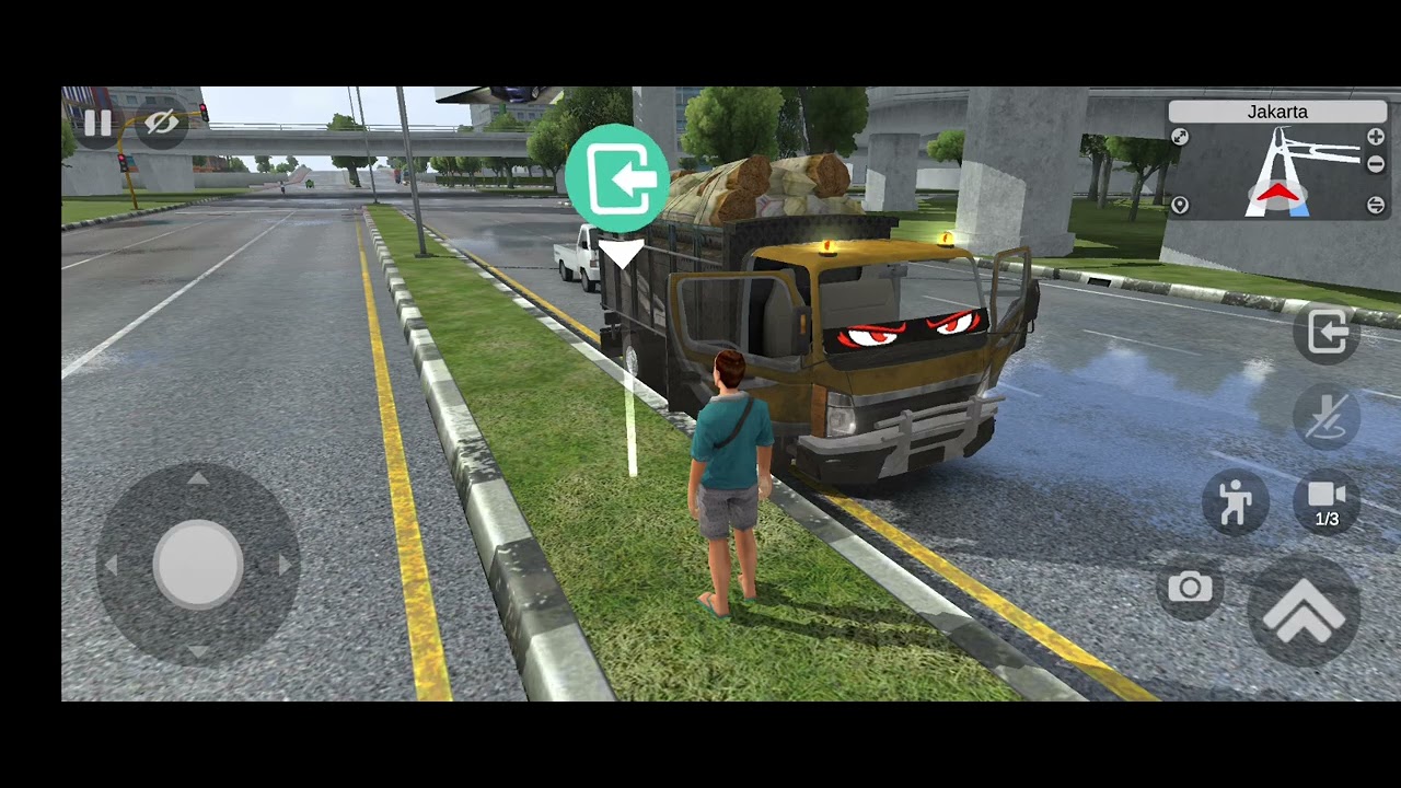 Part 2 truck simalator indonesia