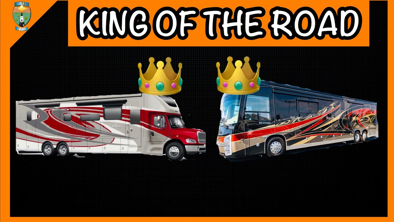 Super C vs Class A Motorhome --  Who Is The KING OF THE ROAD?
