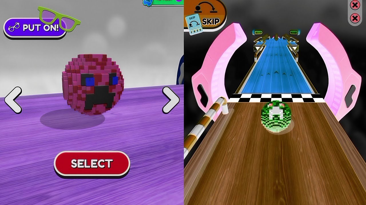 Going Balls Vs Reversed Video Gameplay Super SpeedRun #79