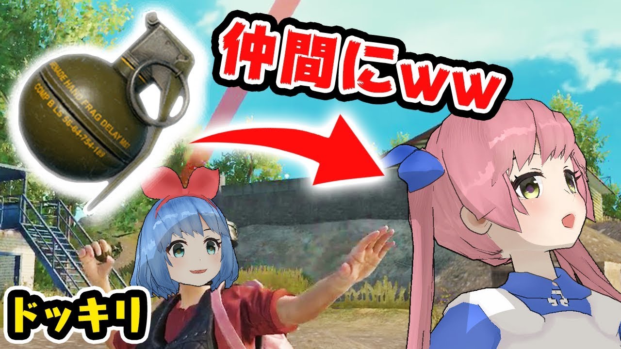 【ドッキリ】手榴弾をこっそり味方に投げ続けた結果ｗｗ