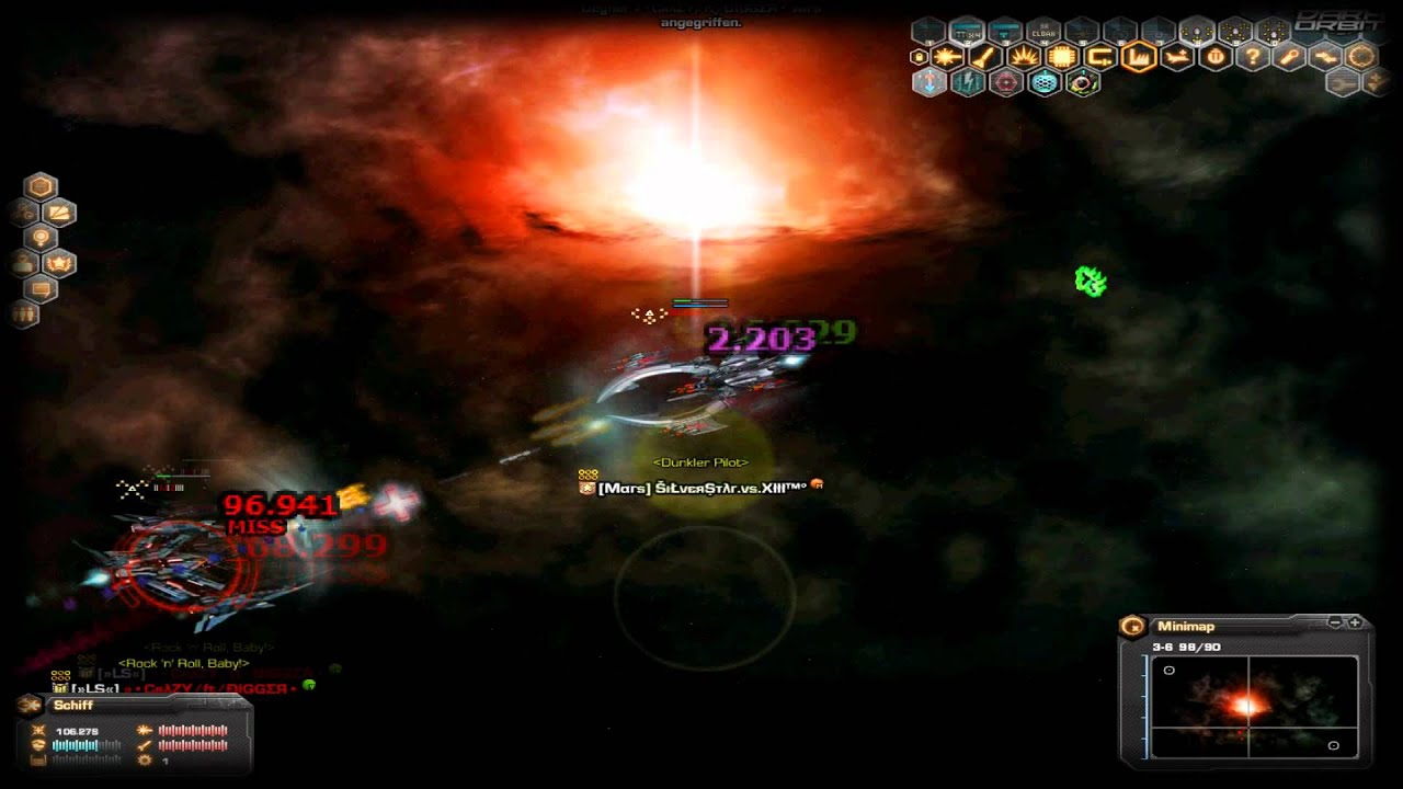 Darkorbit: Hunting with title [Read the Description]