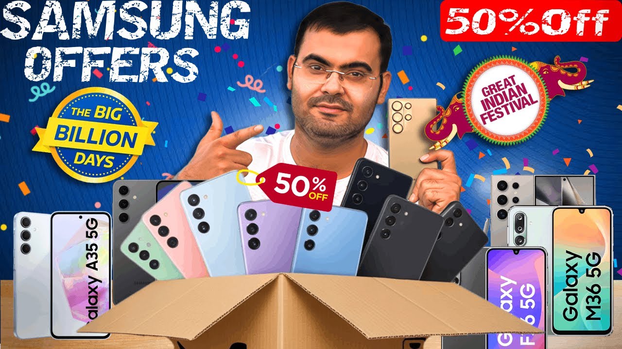 Best ! : Samsung Phone deals in Flipkart & Amazon Sale 2025...