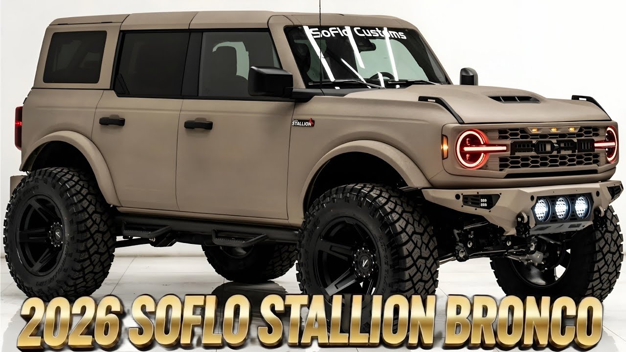 2026 Ford Bronco SoFlo Stallion Edition – Is This the Best Custom Bronco Yet? | Custom Build