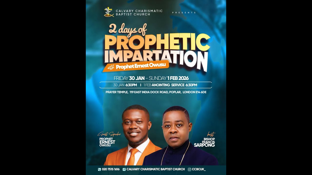 3 DAYS OF PROPHETIC IMPARTATION | GRAND FINALE | 01/02/26