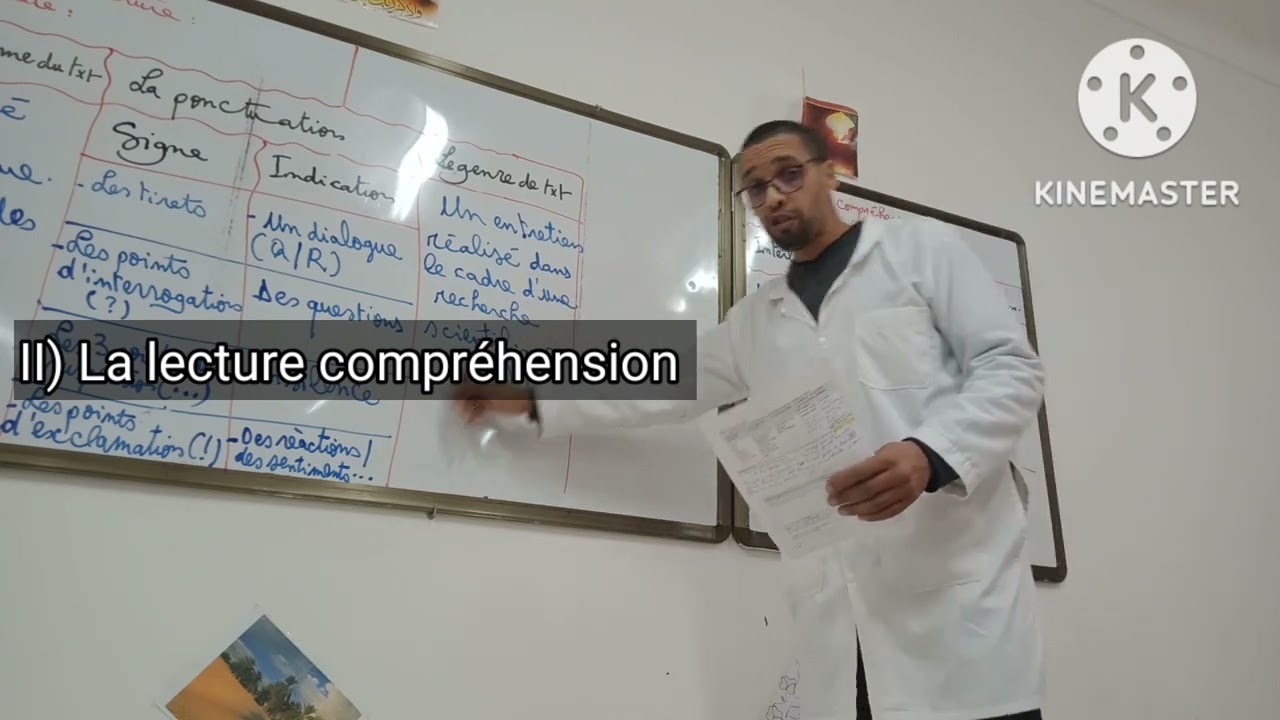 compréhension de l'écrit |Entretien pour une recherche scientifique