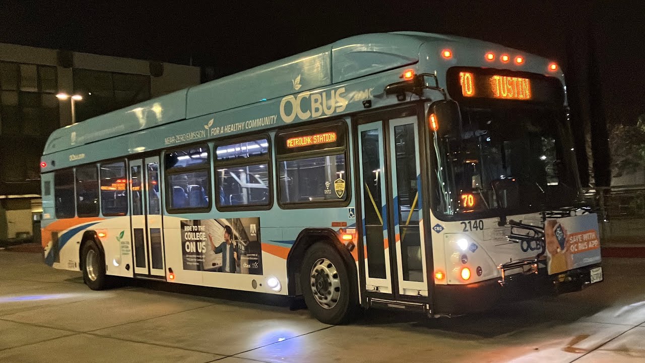 RARE: OCTA 2022 Gillig Low Floor Plus CNG #2140 on the 70!