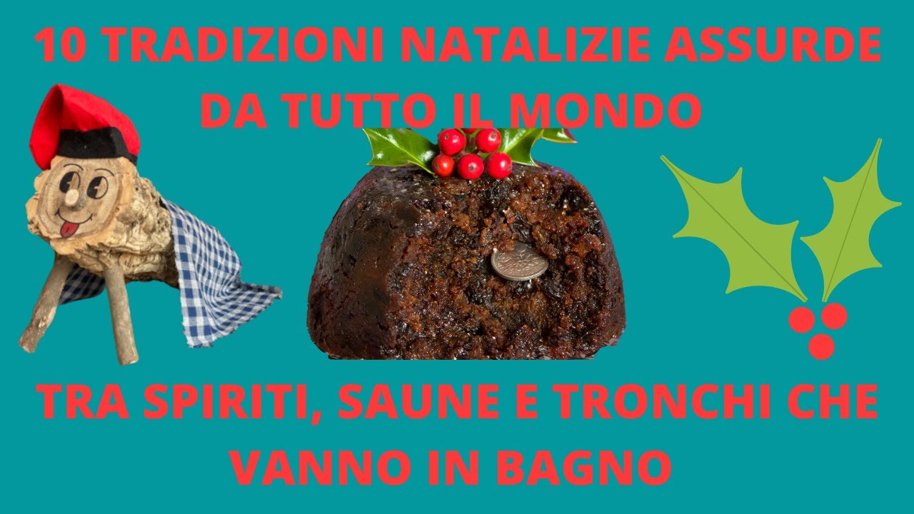Tradizioni Natalizie assurde, ragni, ravanelli e CAGA TIO