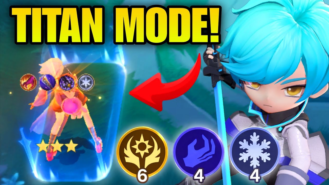 TITAN MELISSA is BROKEN! 6 Moniyan + 4 Summoner + 4 Northern Vale CRAZY COMBO | Magic Chess Go Go