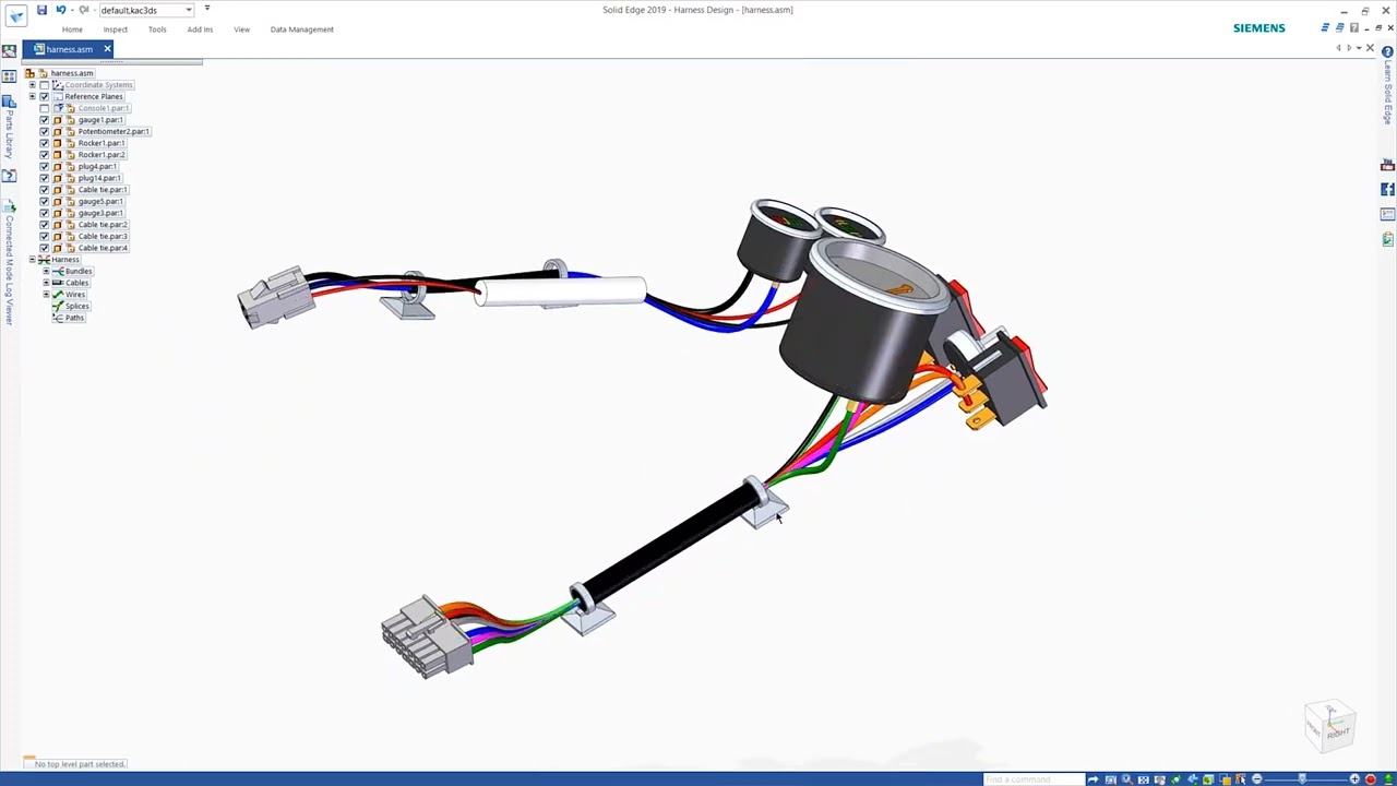 Solid Edge Electrical Routing