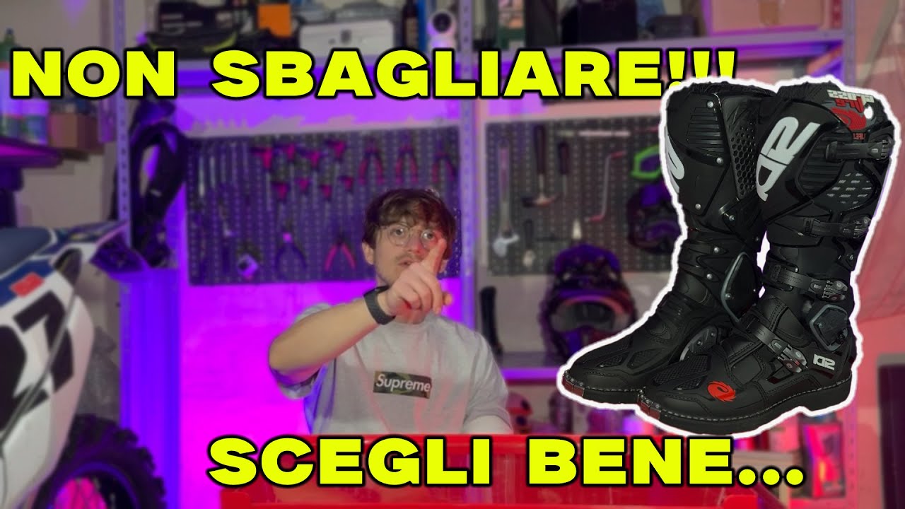 RECENSIONE STIVALI DA ENDURO / MOTOCROSS SIDI CROSSFIRE 3