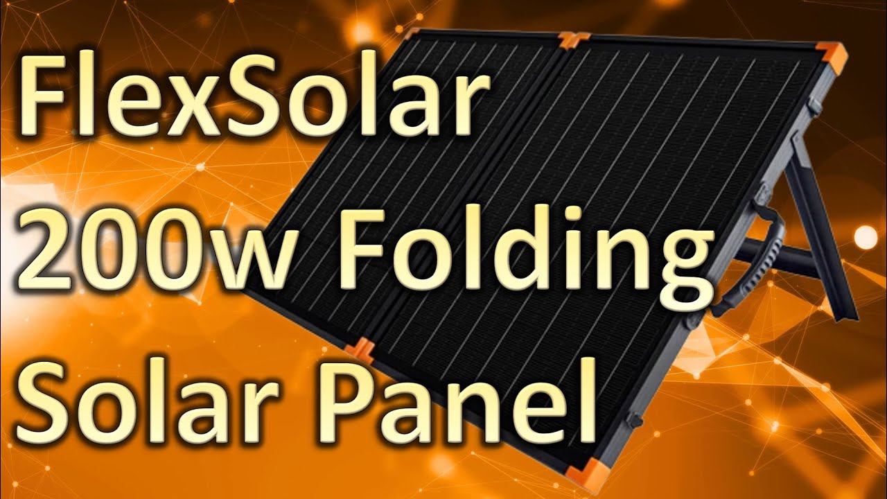FlexSolar 200w Briefcase Solar Panel Review