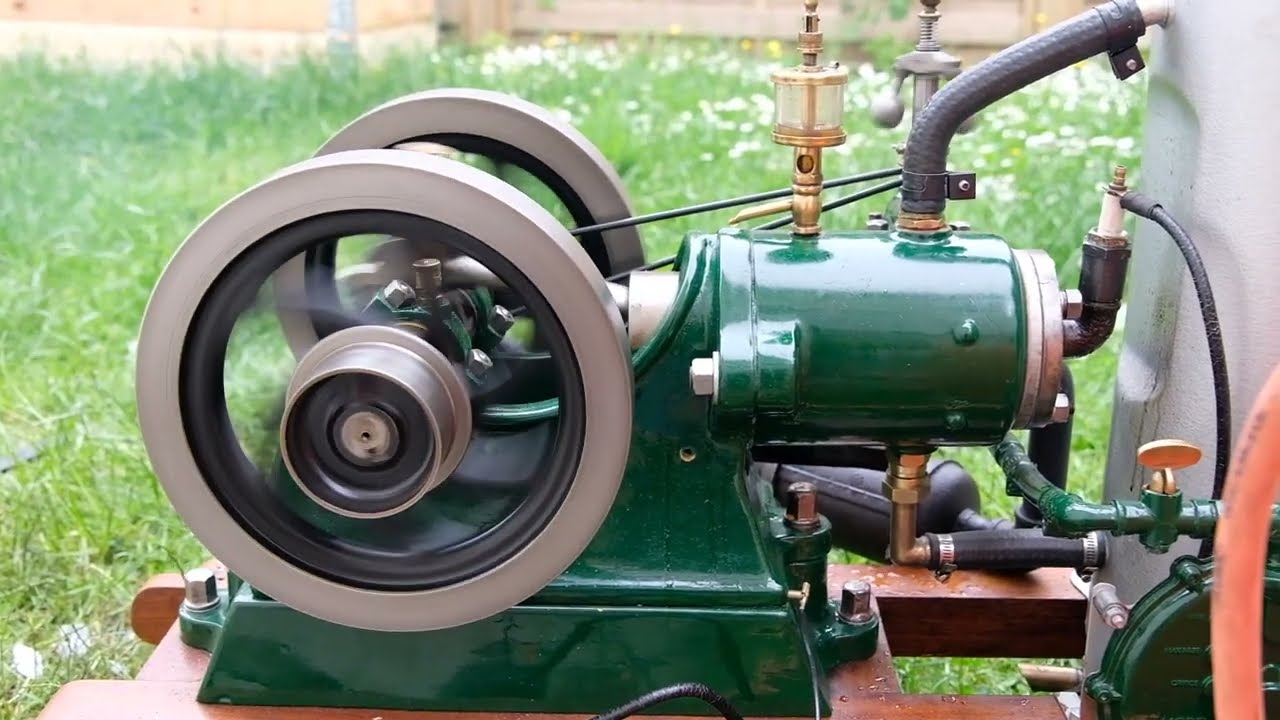 Stuart 1/2hp Stationary Engine 2nd run