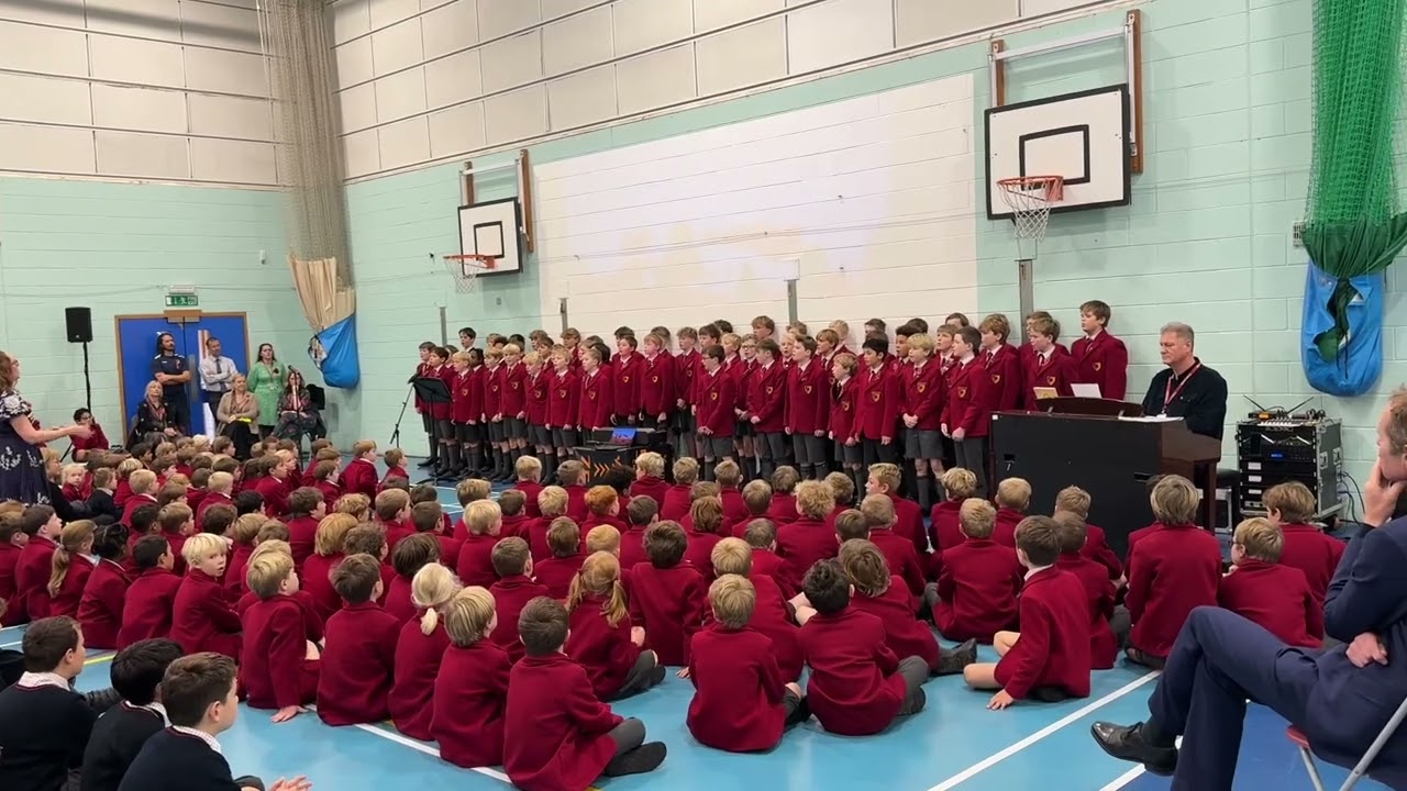Junior and Senior Choir Performances for Remembrance