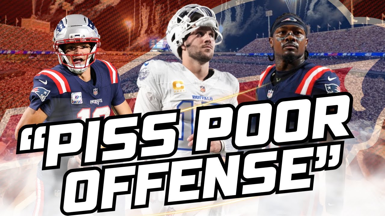 TOO MANY MISTAKES: The Bills 'PISS POOR OFFENSE' vs PATRIOTS leads to 1st LOSS of the season