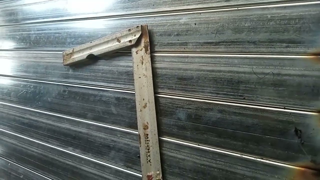 Paano gumawa Ng steel door na ang gamit tubular