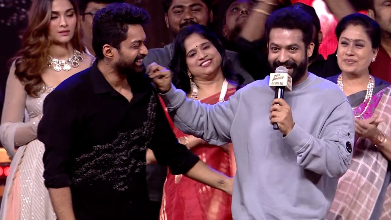 Jr NTR Superb Speech @ Arjun Son of Vyjayanthi Pre Release Event | Manastars