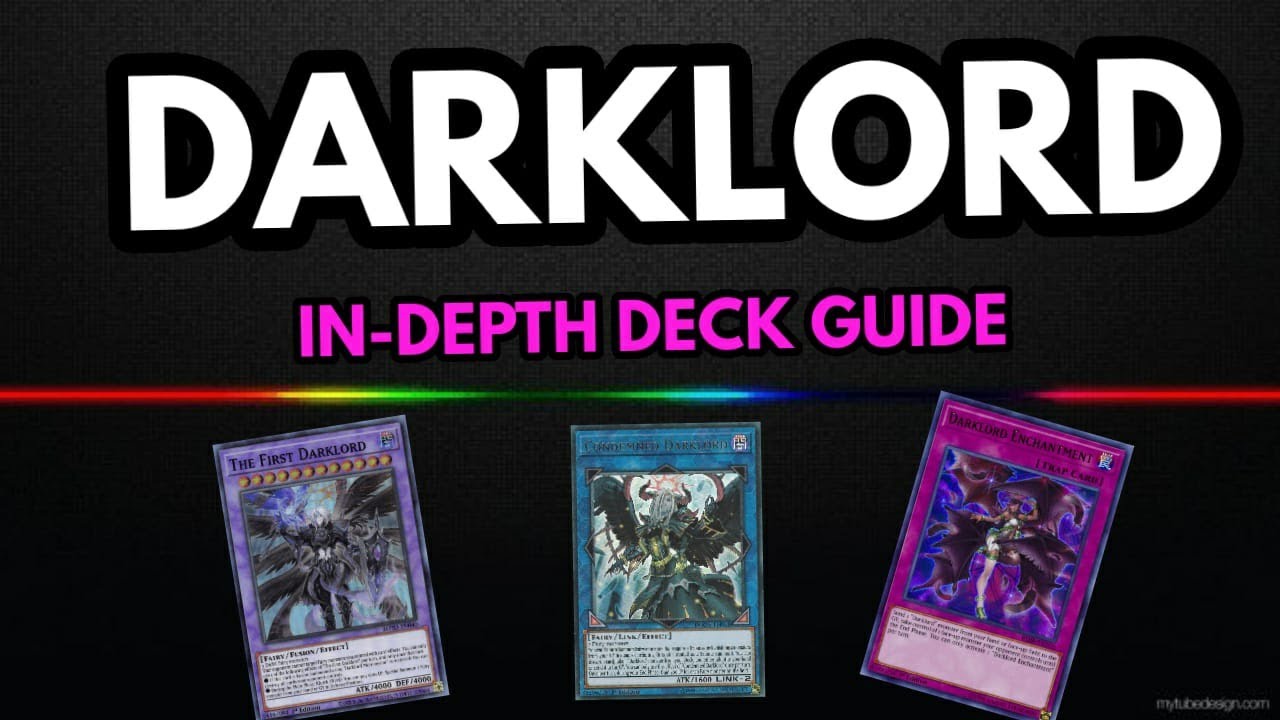 Competitive DARKLORD Guide and Deck Profile!!! January 2021 Format!! Yu-Gi-Oh TCG!!!