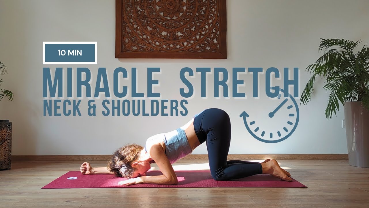 10 MIN NECK & SHOULDER RELEASE || Soothing stretches for every day 💙