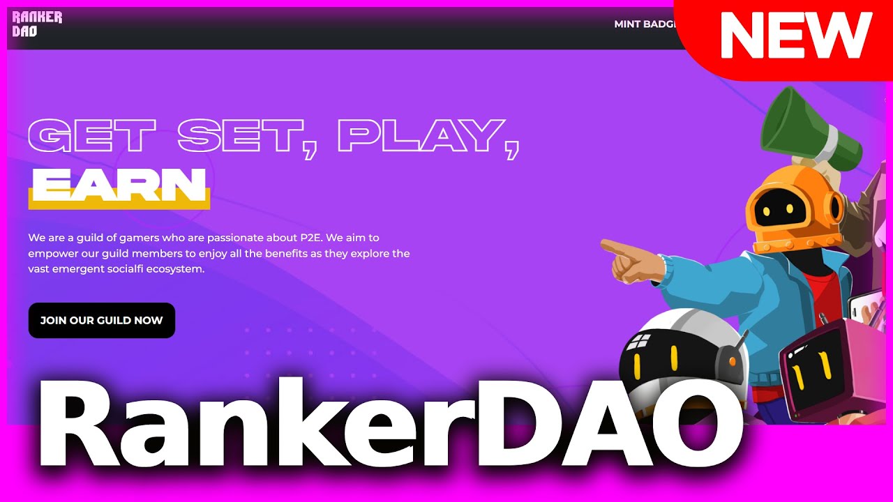 RankerDAO - GET SET, PLAY, EARN