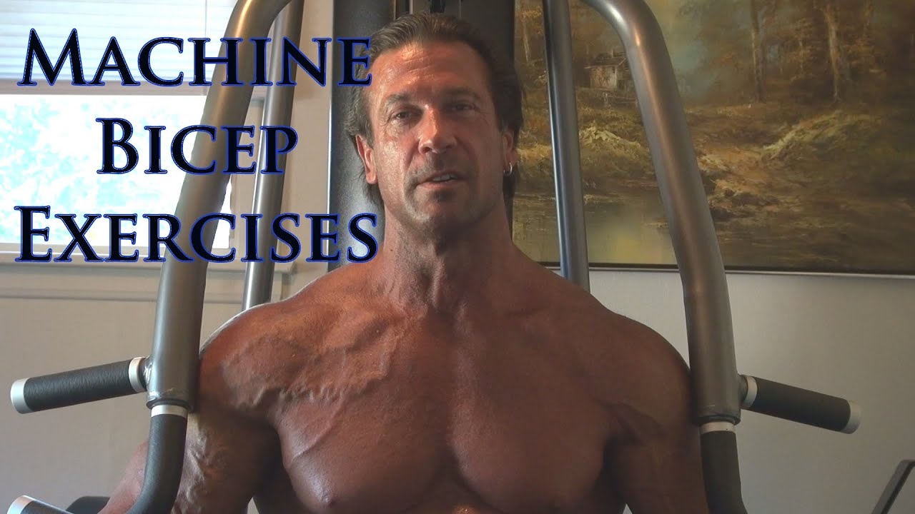 Machine Bicep Exercises - Bill McAleenan the 55 Year Old Bodybuilder