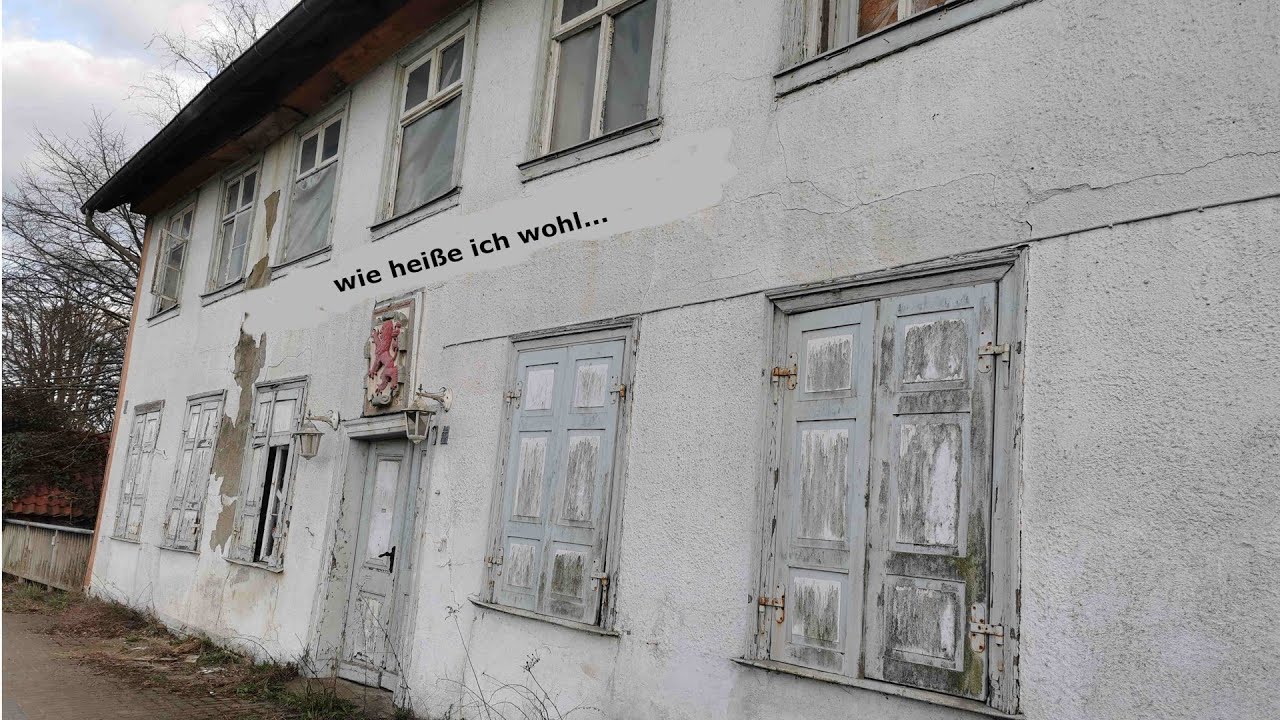 Ein Gasthof aus dem Mittelalter, früher sogar mit Wehrturm bei Braunschweig, eine Rettung wäre gut.