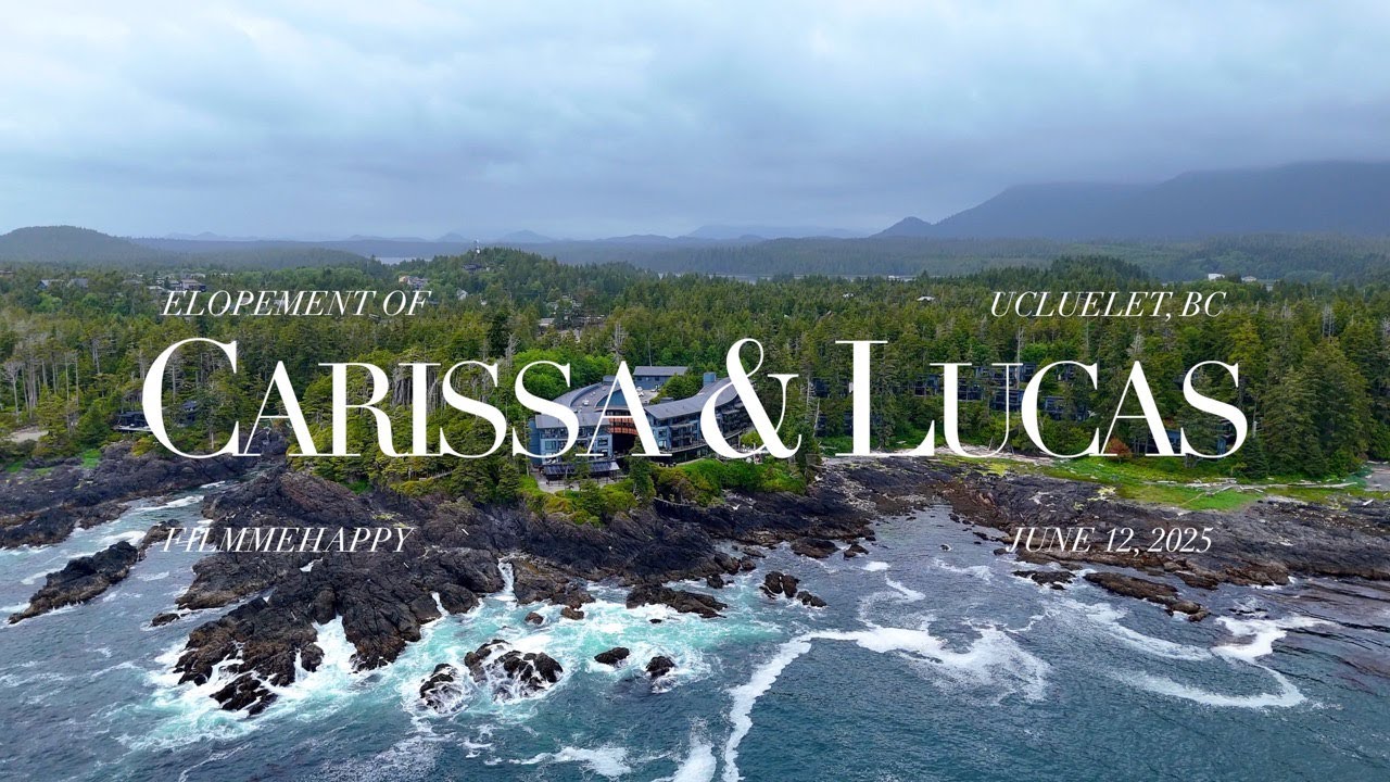 Wedding at Black Rock Oceanfront Resort | Ucluelet, Vancouver Island Videographer