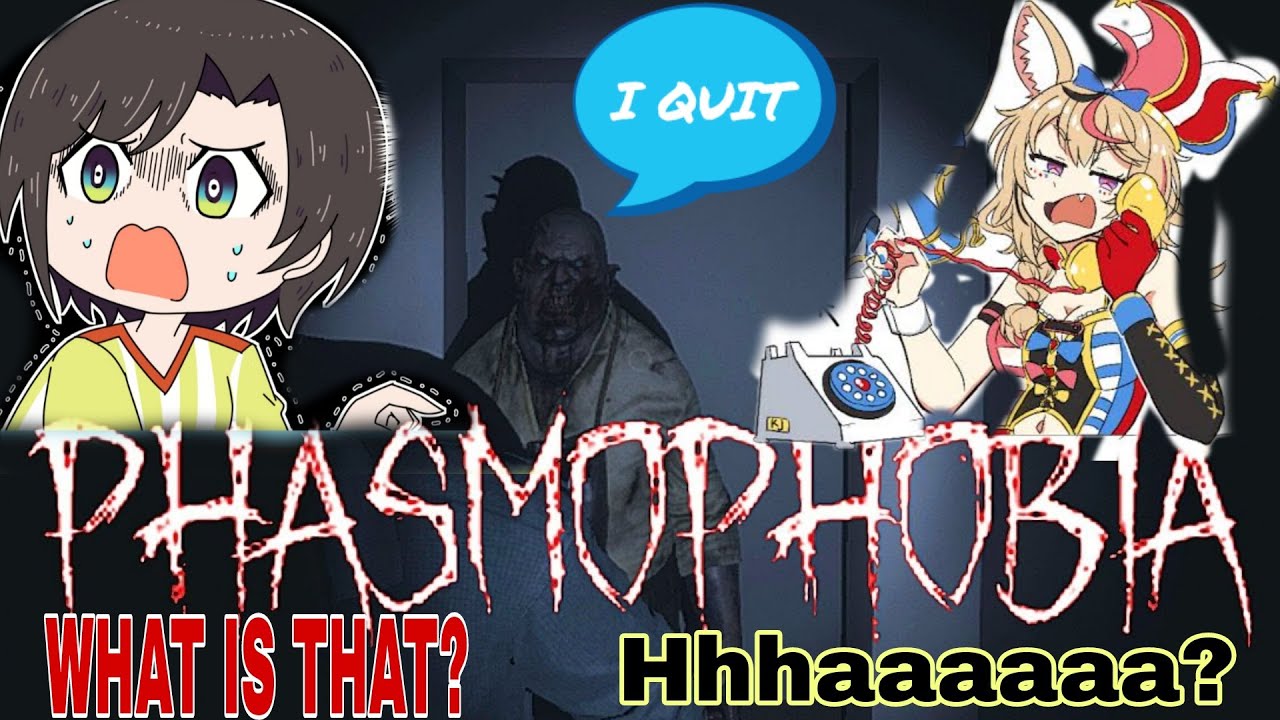 #Hololive #vtuber POLKA + SUBARU = GHOST QUIT l HOLOLIVE PHASMOPHOBIA [ENG SUB]