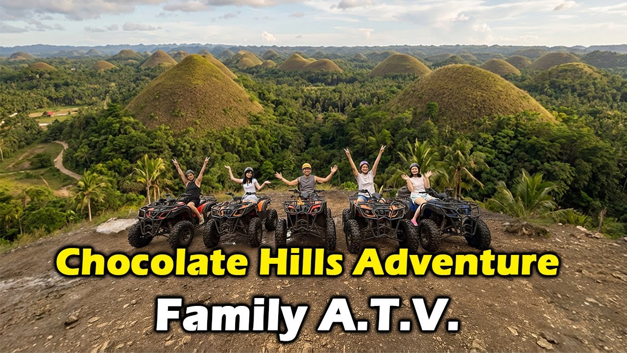 Family ATV Ride Bohol Choco Hills