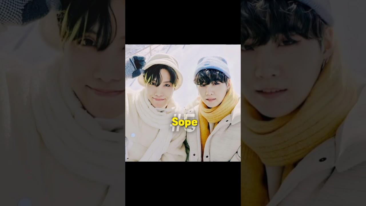 Top 7 loved DUOs of BTS 