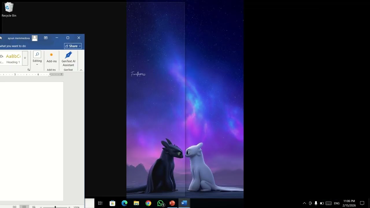 MS Word İlkin anlayışları  və  home tabı